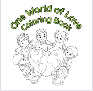 One World of Love - Children's Coloring Book